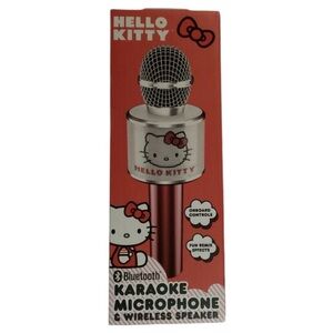 🎀 HELLO KITTY BLUETOOTH KARAOKE MICROPHONE - RED